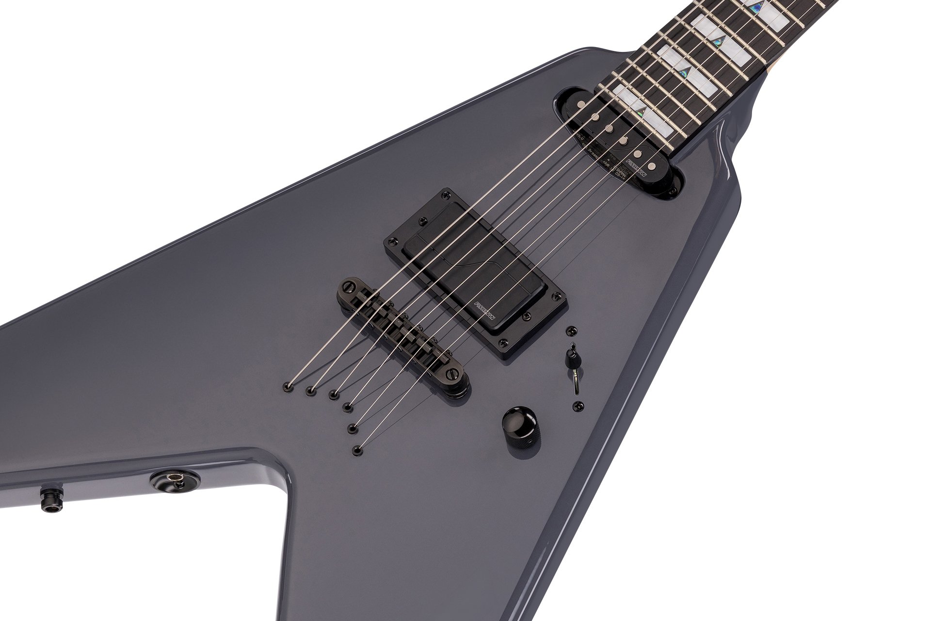 Artist Line Breaker WH-1 - Solid Overland Gray High Polish E-Gitarre